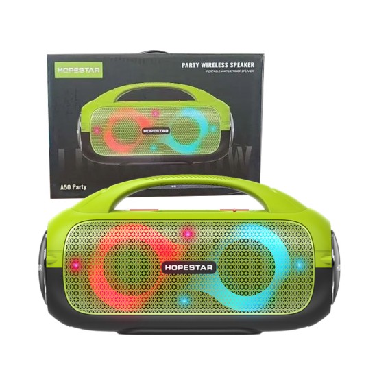 Hopestar Bluetooth Speaker A50 Party Light Green Hopestar Bluetooth Speaker A50 Party Light Green